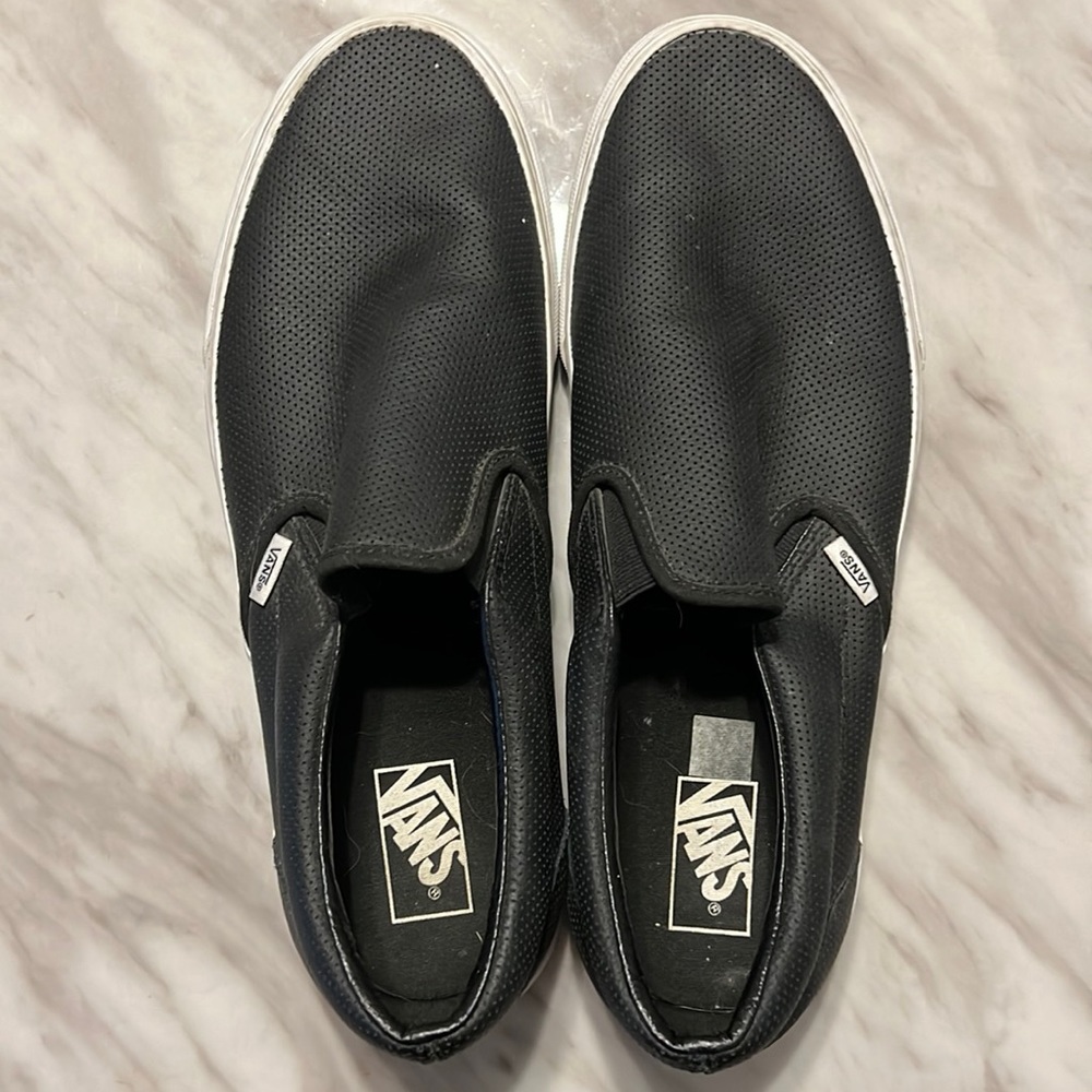 Vans slide ons